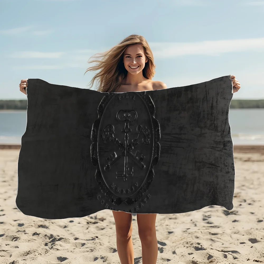 CONGLOMERATE Quick-Dry Beach Towel