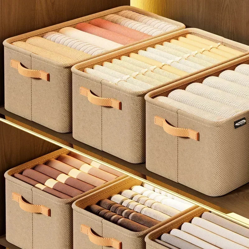 Thickened Clothes Organizer Storage Box
