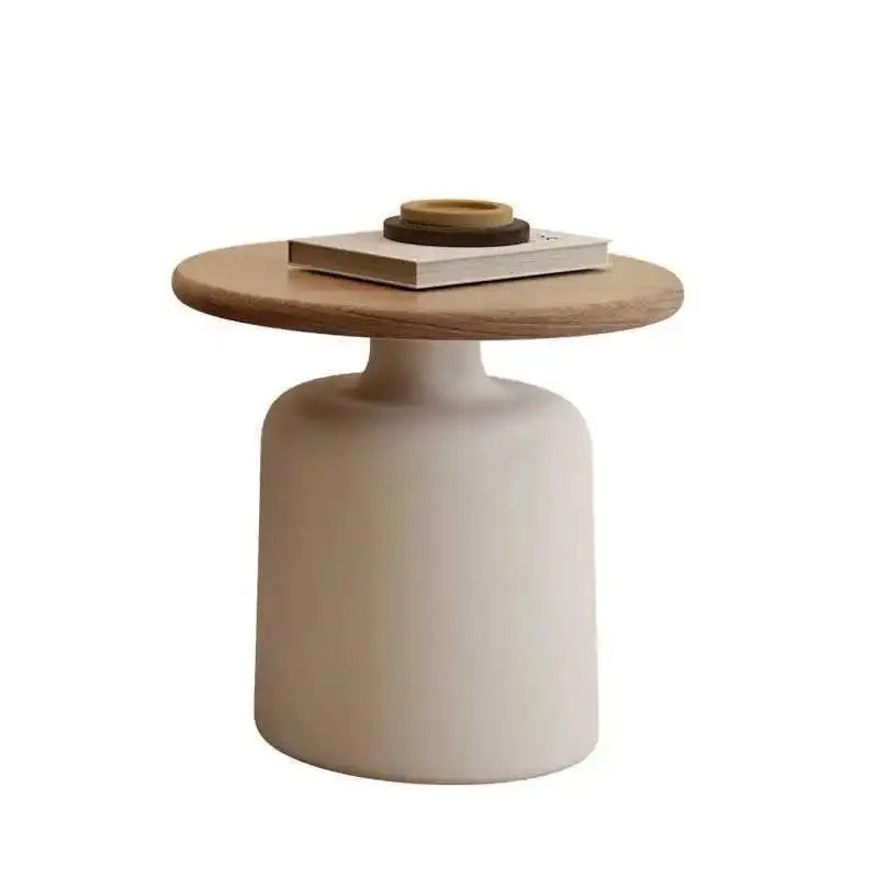 Minimalist Round Iron Coffee Table