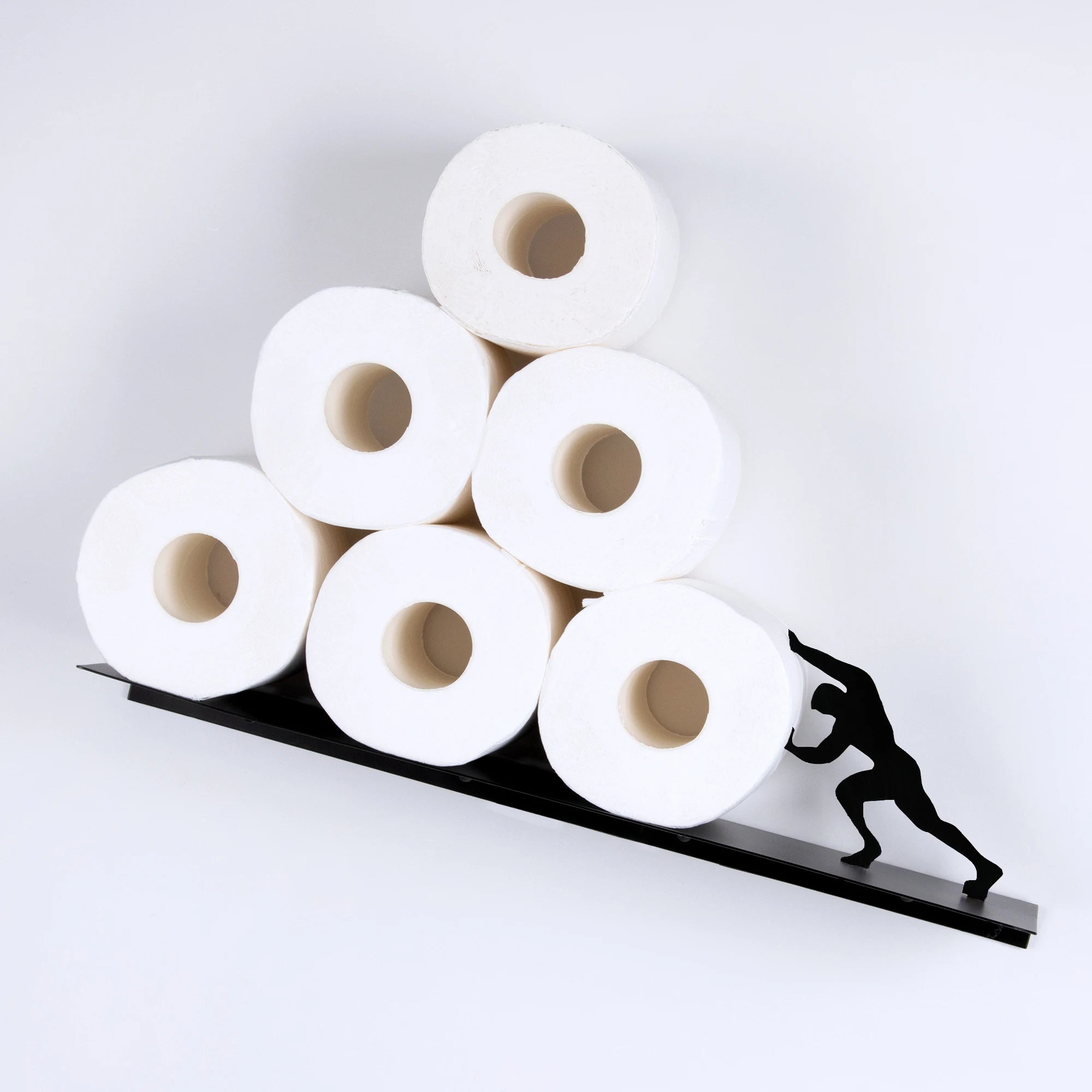 Stainless Steel Toilet Paper Holder Stand