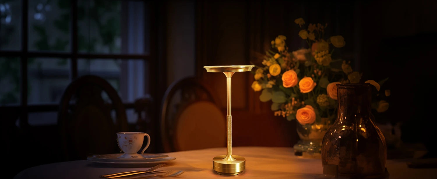 Wireless LED Desk Lamp – Rechargeable & Portable