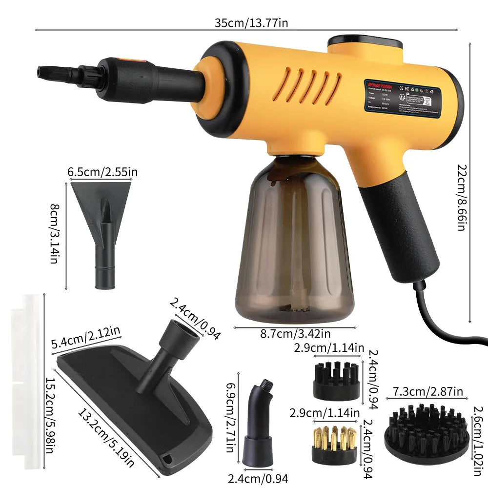 Portable High-Pressure Steam Cleaner – Fast Heating