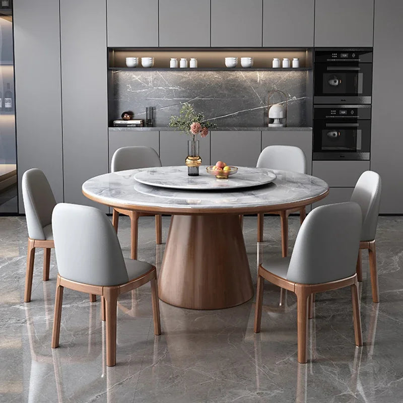 Nordic Modern Round Dining Table