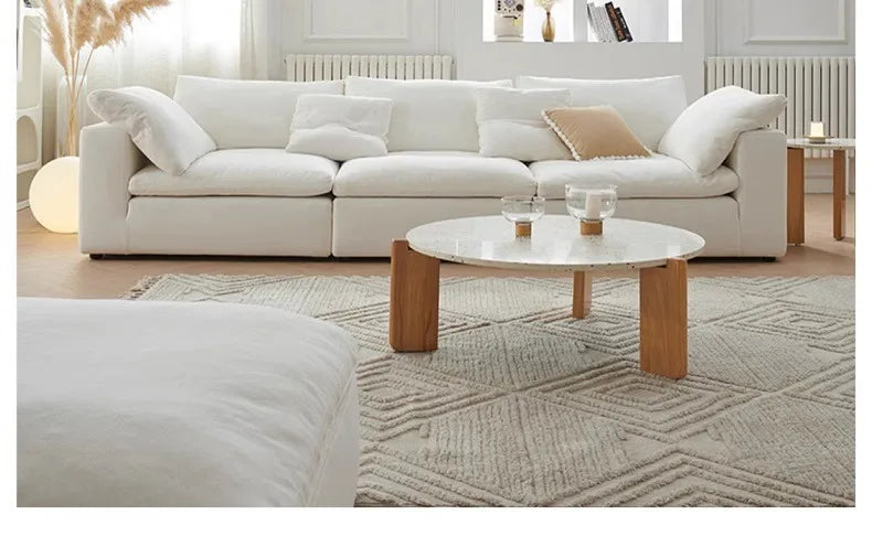Customizable Corduroy Corner Sofa