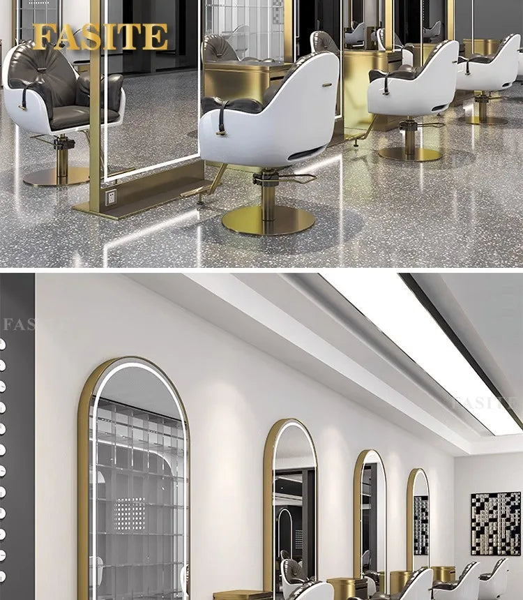 Barber Shop Full-Body Floor Mirror