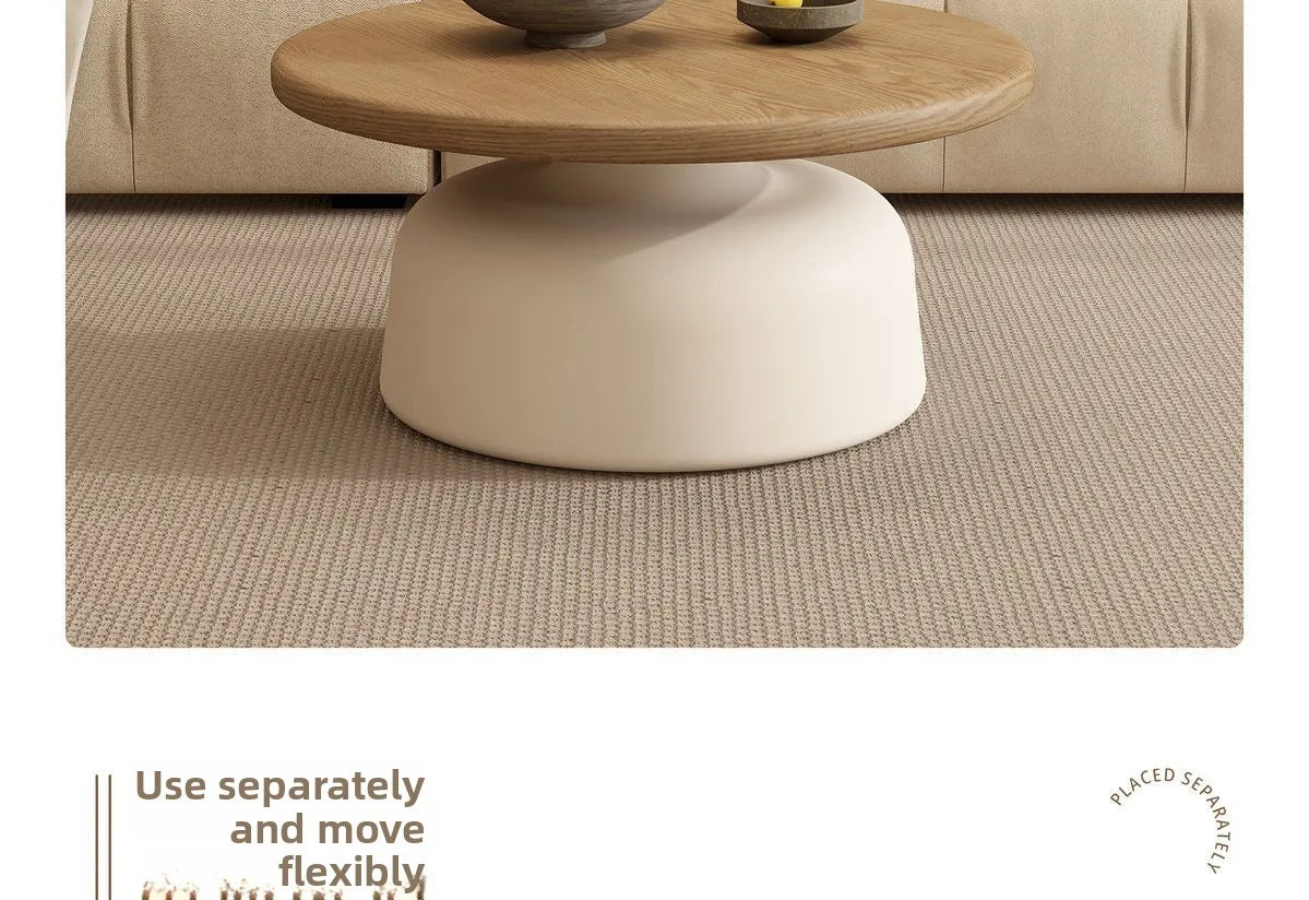Minimalist Round Iron Coffee Table
