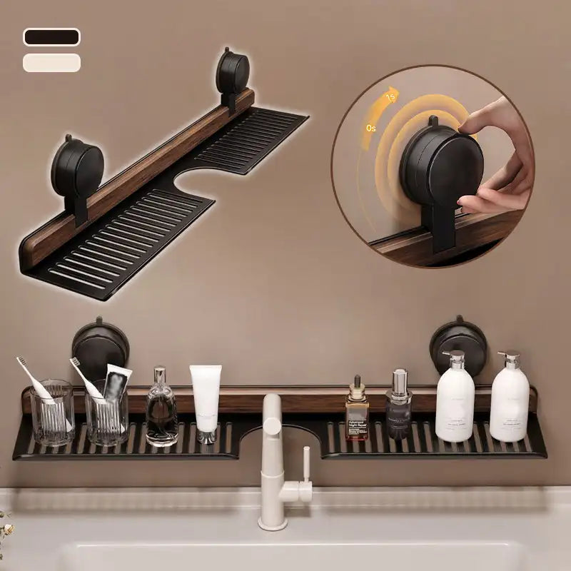 Bathroom Suction Cup Shower Shelf