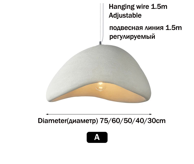 Nordic Wabi Sabi Pendant Lamp