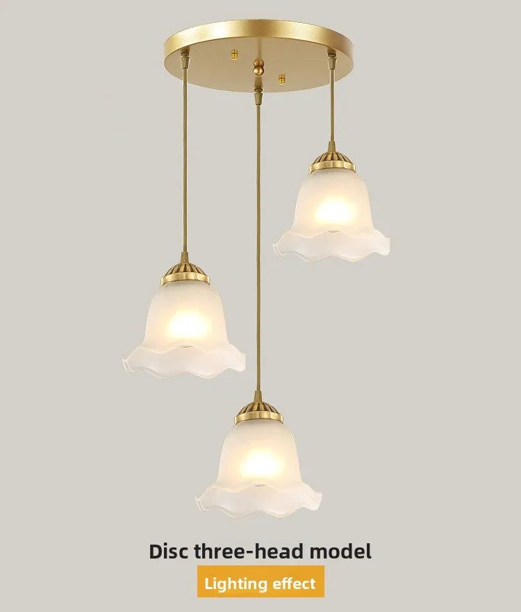 Milky White Glass LED Pendant Light