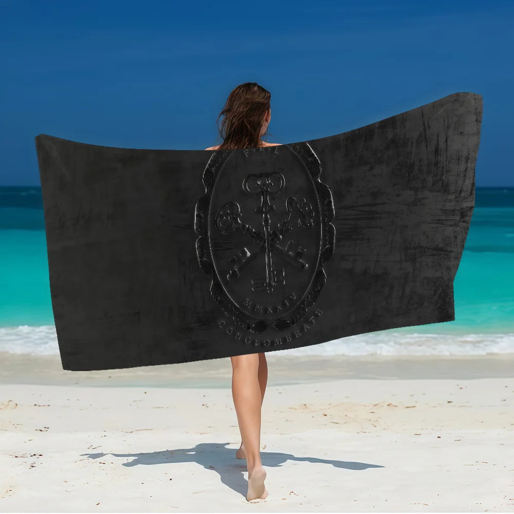 CONGLOMERATE Quick-Dry Beach Towel