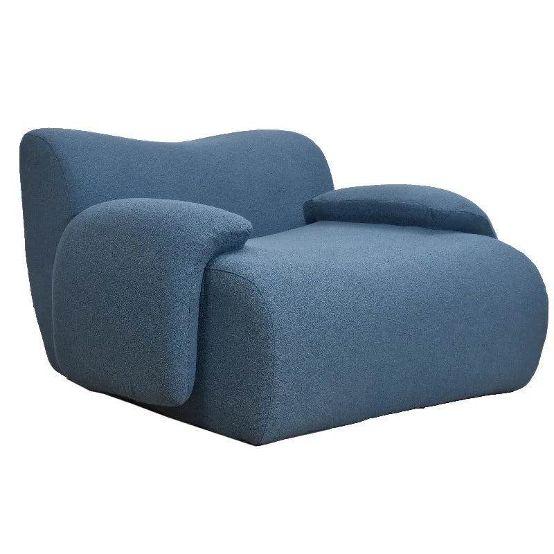 L-Shaped Corduroy Living Room Sofa