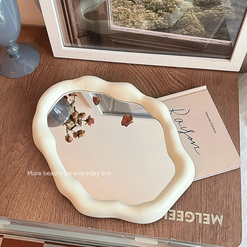 Cloud-Shaped Standing Makeup Mirror