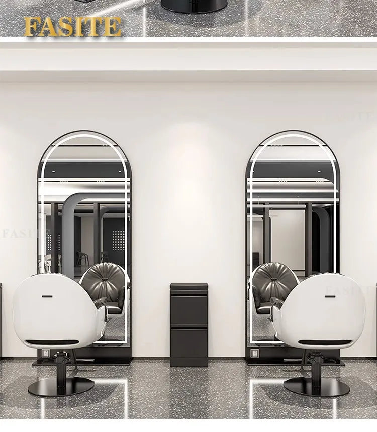 Barber Shop Full-Body Floor Mirror