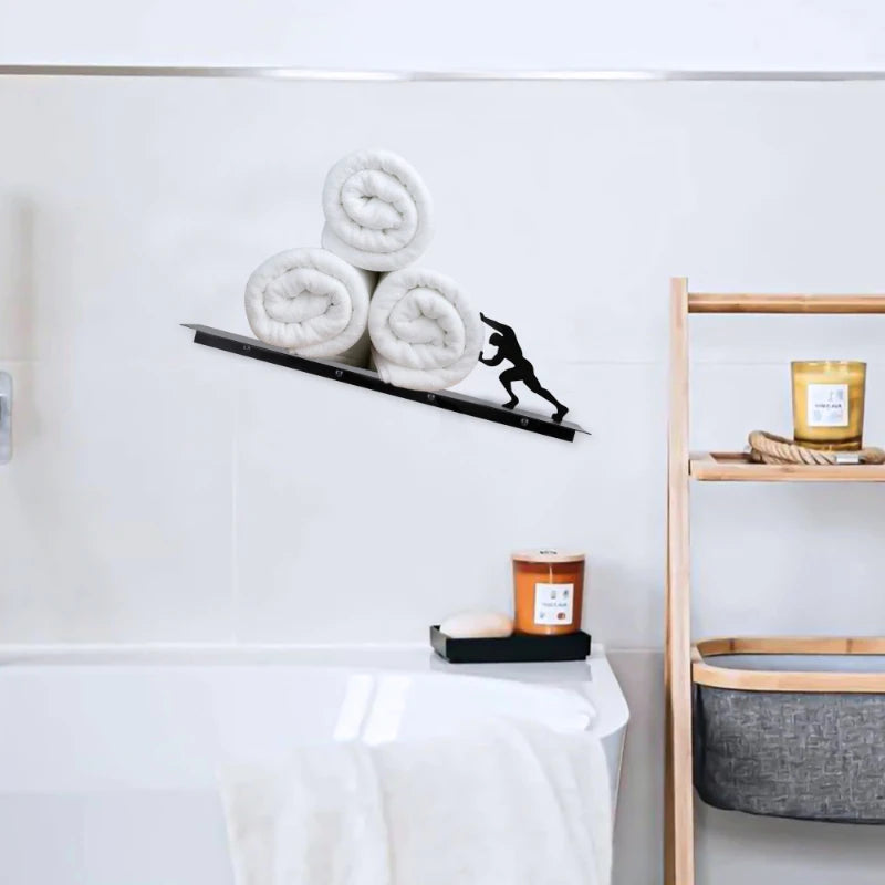 Stainless Steel Toilet Paper Holder Stand