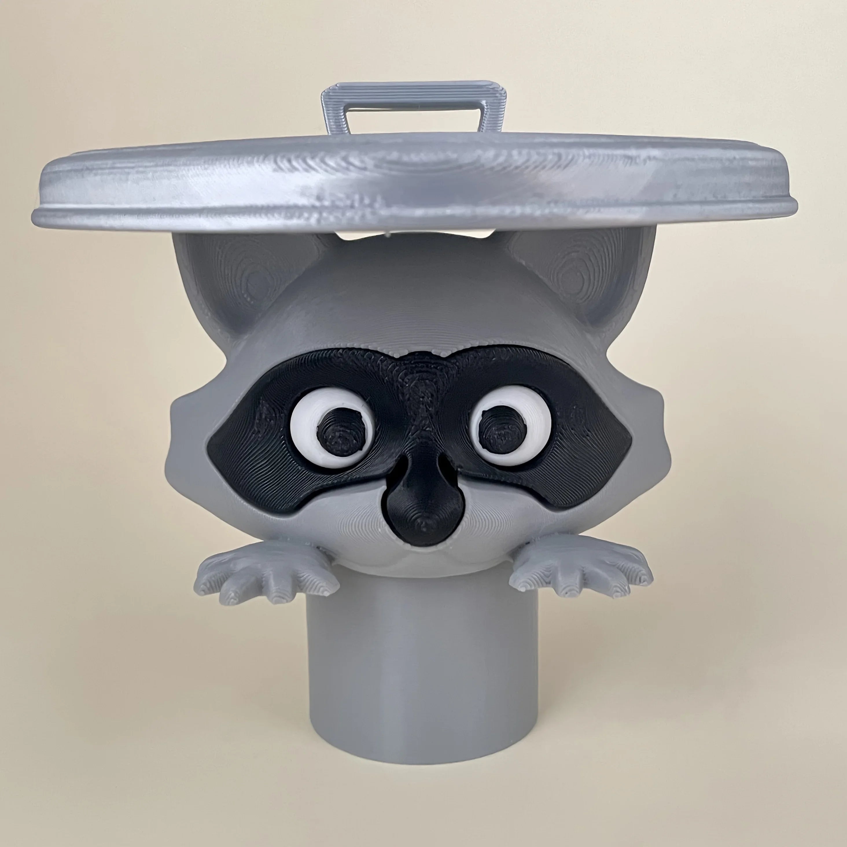 3D Printed Raccoon Toilet Paper Holder