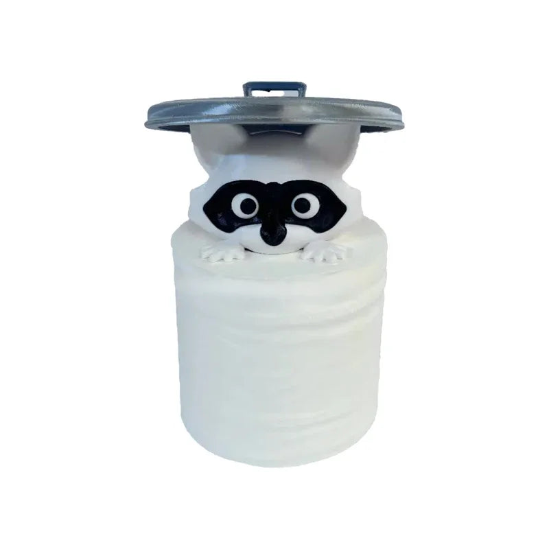 3D Printed Raccoon Toilet Paper Holder