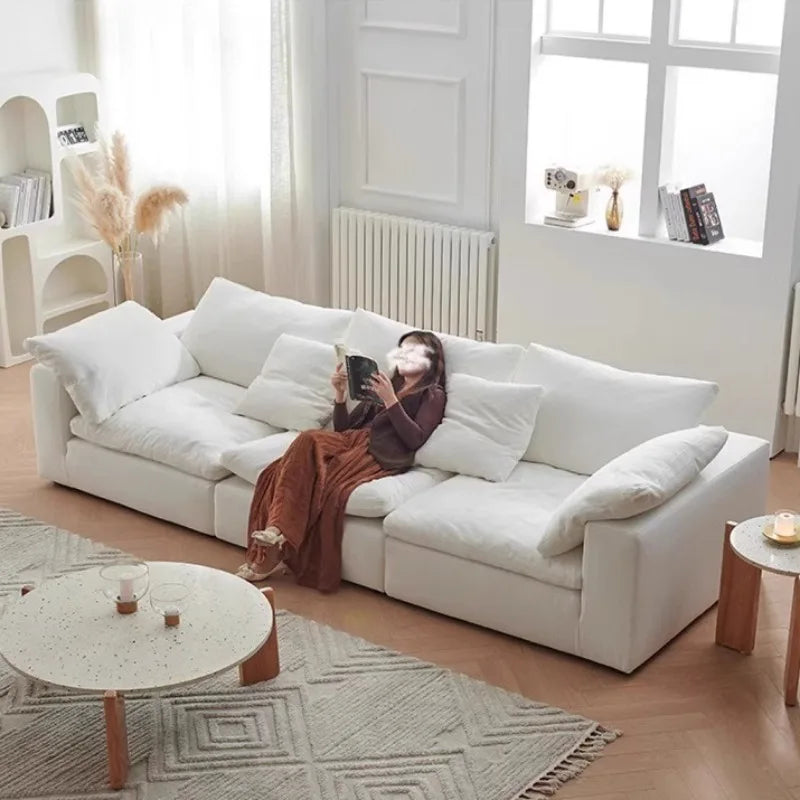 Customizable Corduroy Corner Sofa