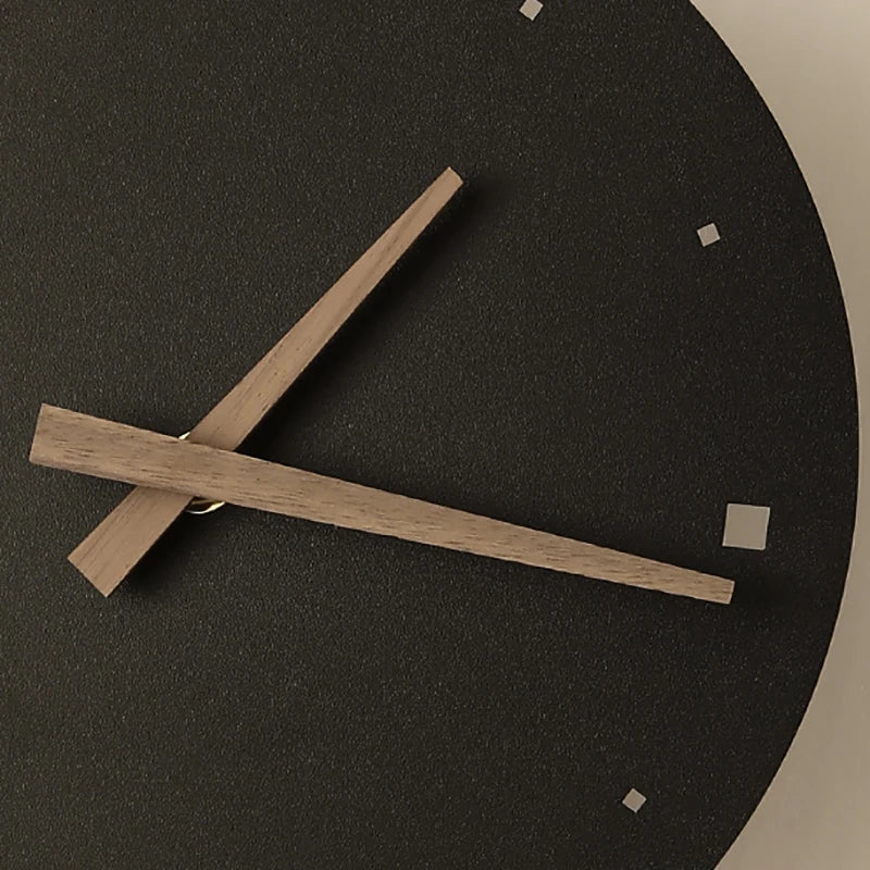 Nordic LED Clock Wall Light