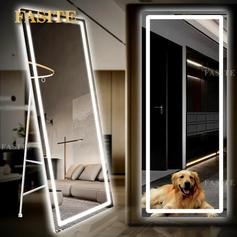 Full-Length LED Mirror