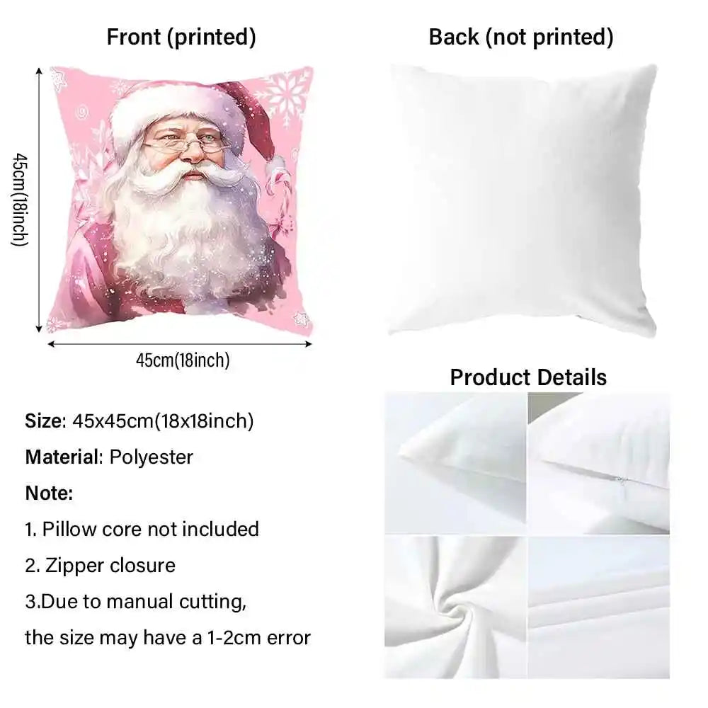 Gold & Neutral Striped Pillowcase