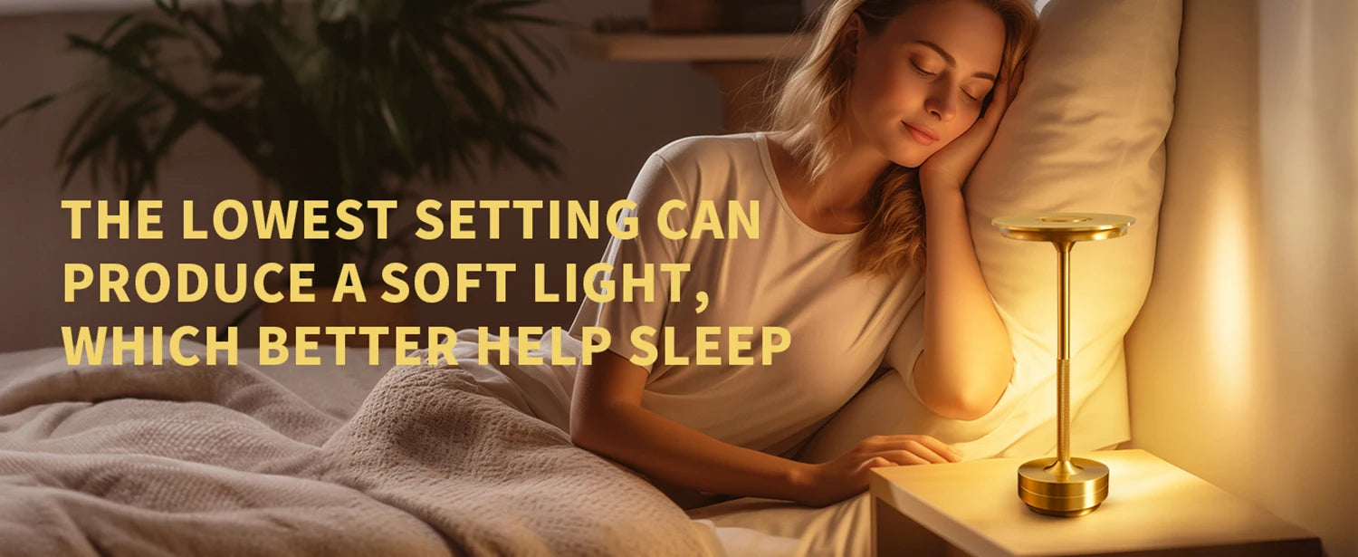 Wireless LED Desk Lamp – Rechargeable & Portable