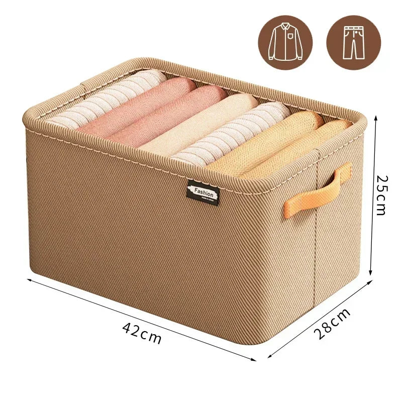 Thickened Clothes Organizer Storage Box