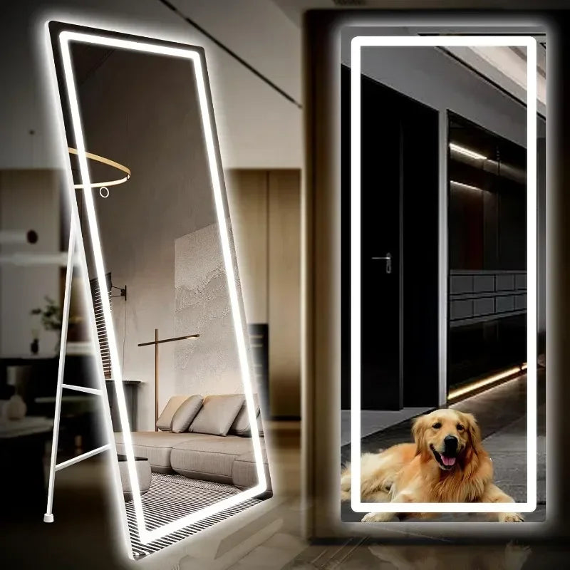 Full-Length LED Mirror