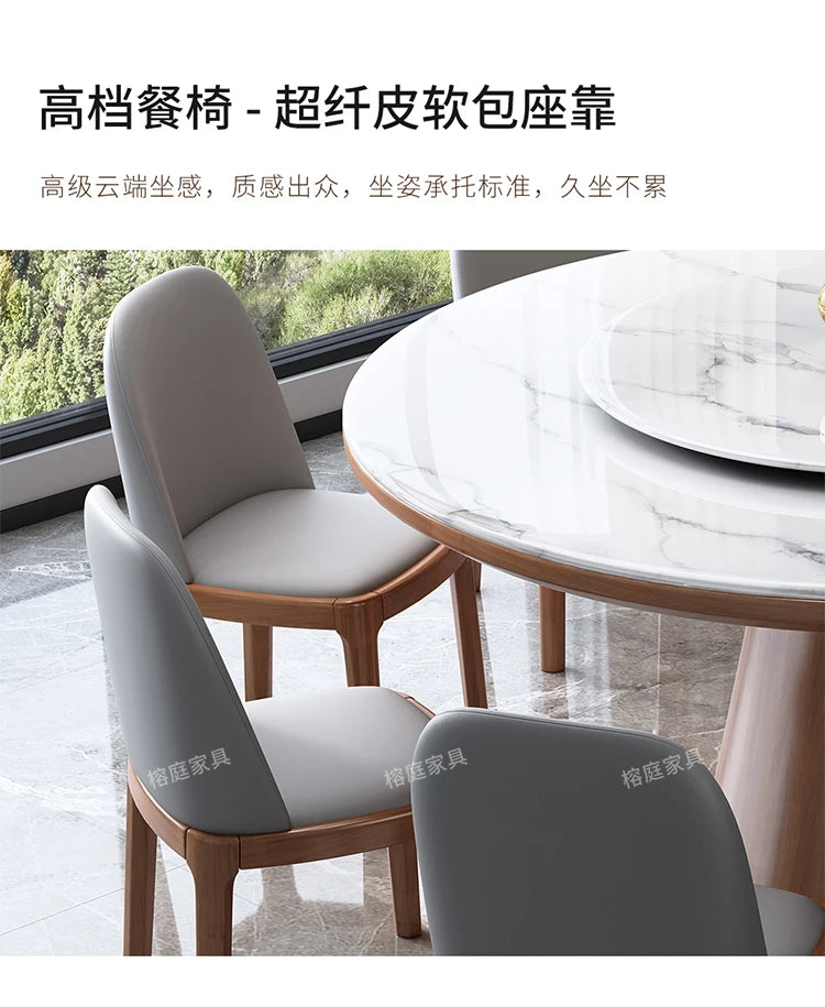 Nordic Modern Round Dining Table