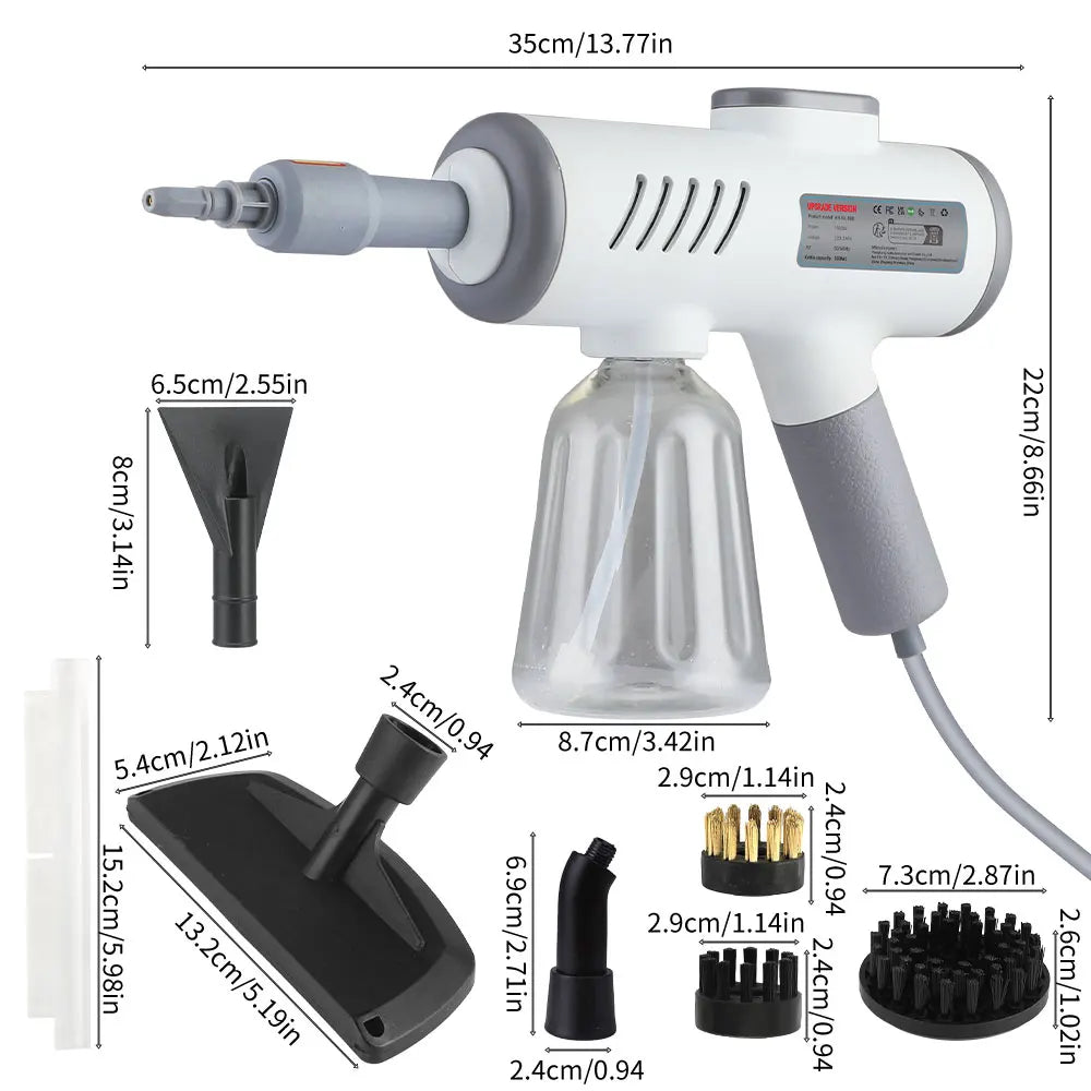 Portable High-Pressure Steam Cleaner – Fast Heating