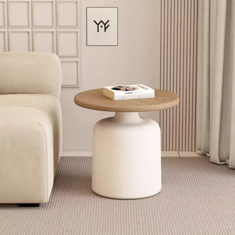 Minimalist Round Iron Coffee Table