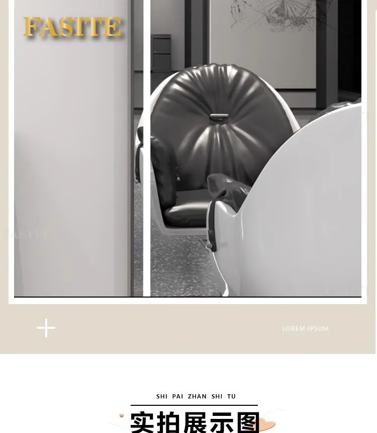 Barber Shop Full-Body Floor Mirror