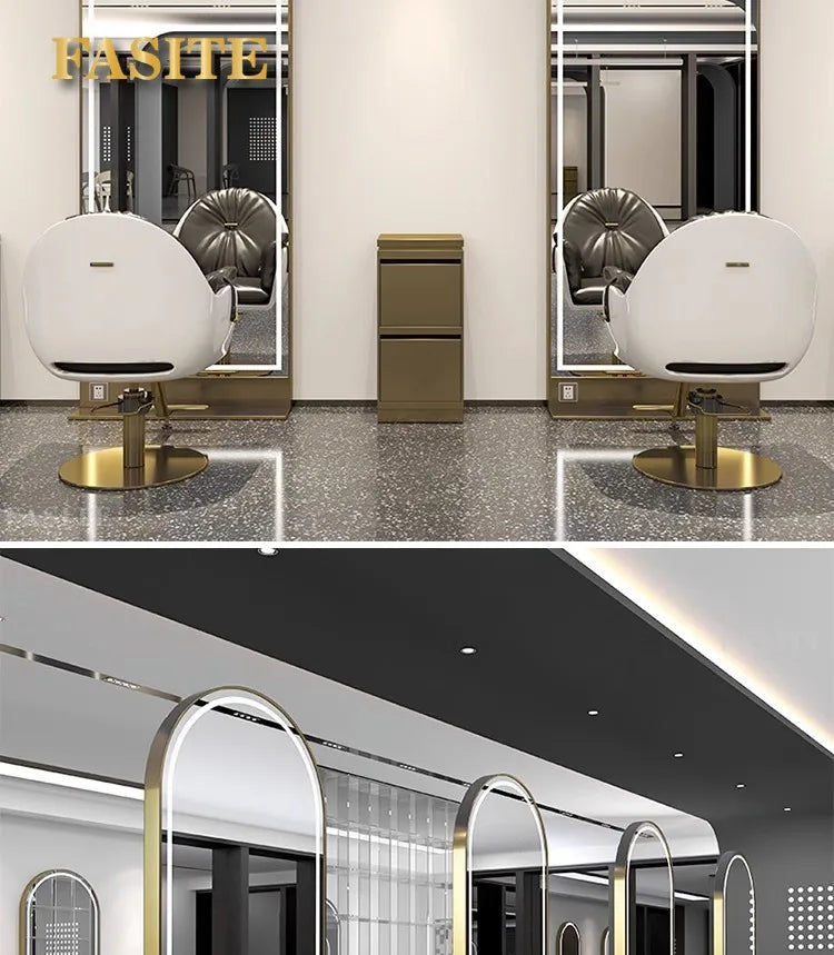 Barber Shop Full-Body Floor Mirror