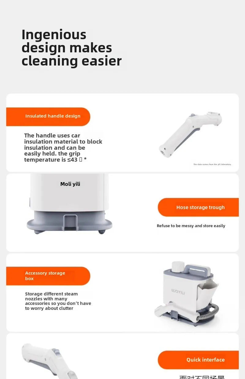High-Temperature Steam Cleaner – Household Cleaning Tool