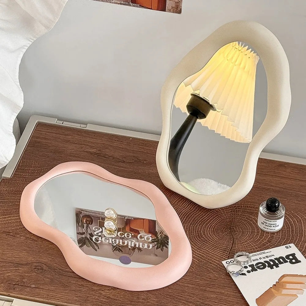 Cloud-Shaped Standing Makeup Mirror