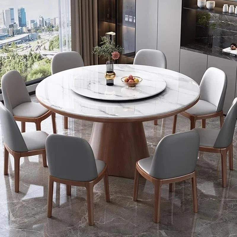 Nordic Modern Round Dining Table