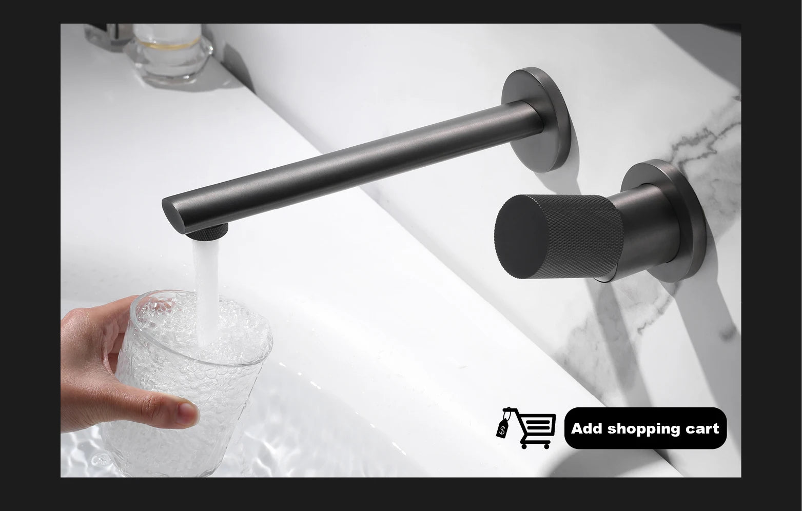 Luxury Black Brass Shower System