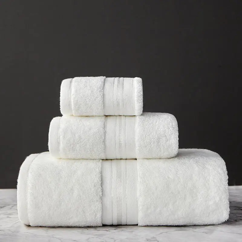 High-Quality Cotton Bath Towel Set