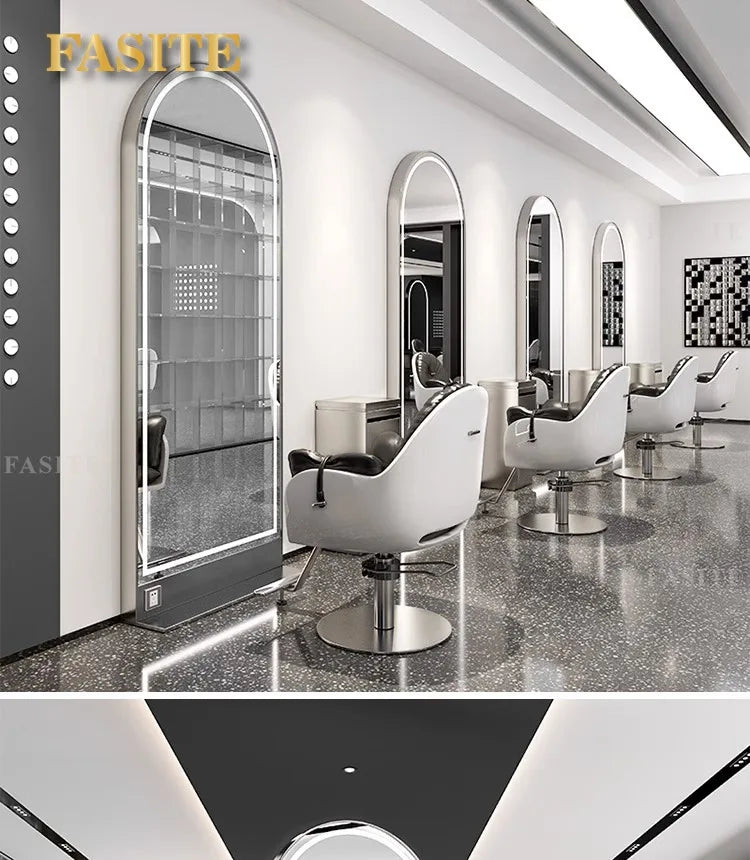 Barber Shop Full-Body Floor Mirror