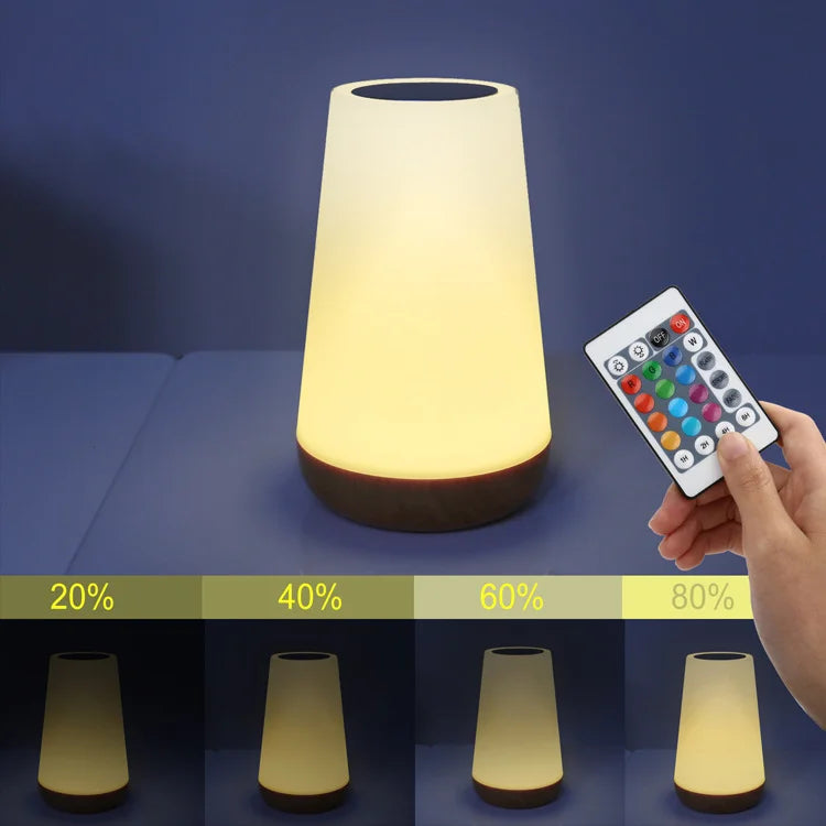 RGB Color-Changing Night Light – USB Rechargeable