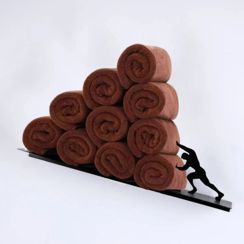 Stainless Steel Toilet Paper Holder Stand