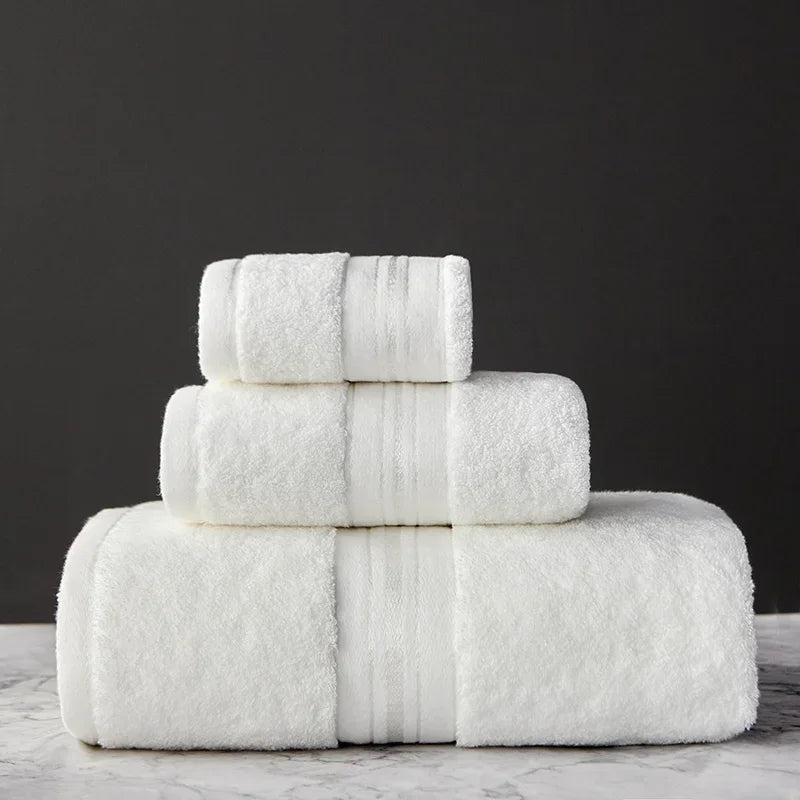 High-Quality Cotton Bath Towel Set