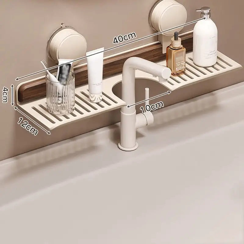 Bathroom Suction Cup Shower Shelf