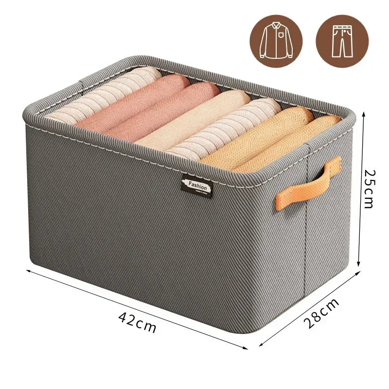 Thickened Clothes Organizer Storage Box