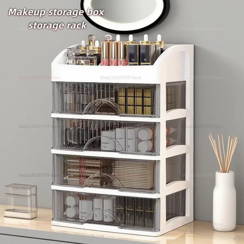 Multi-Layer Cosmetics & Jewelry Storage Box
