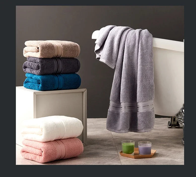 High-Quality Cotton Bath Towel Set