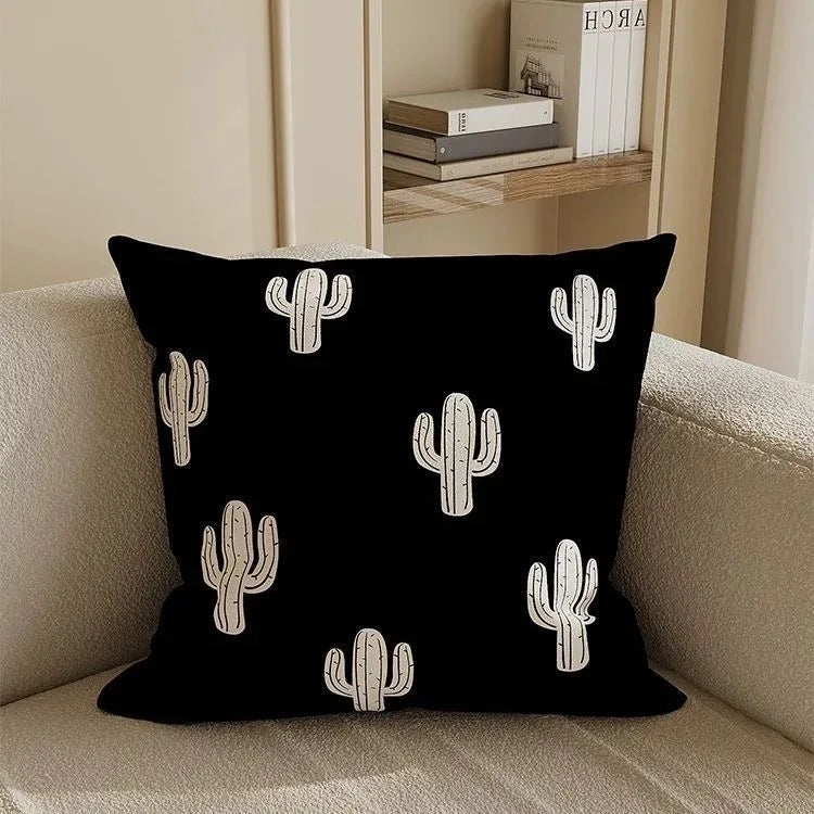Chinese Retro Square Pillow Cover