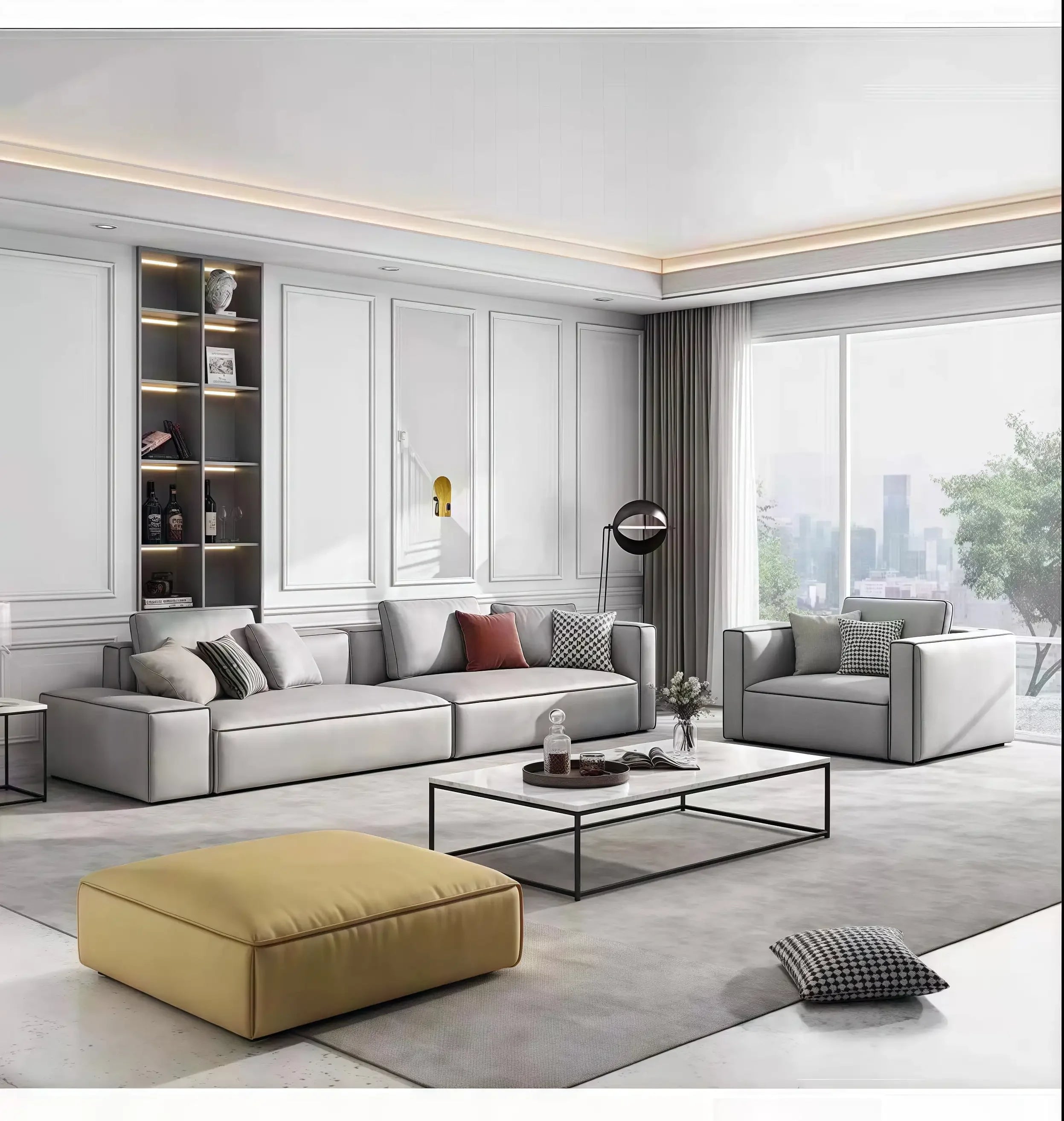 Cloud Couch Sofa – Deep Seat Fluffy Design