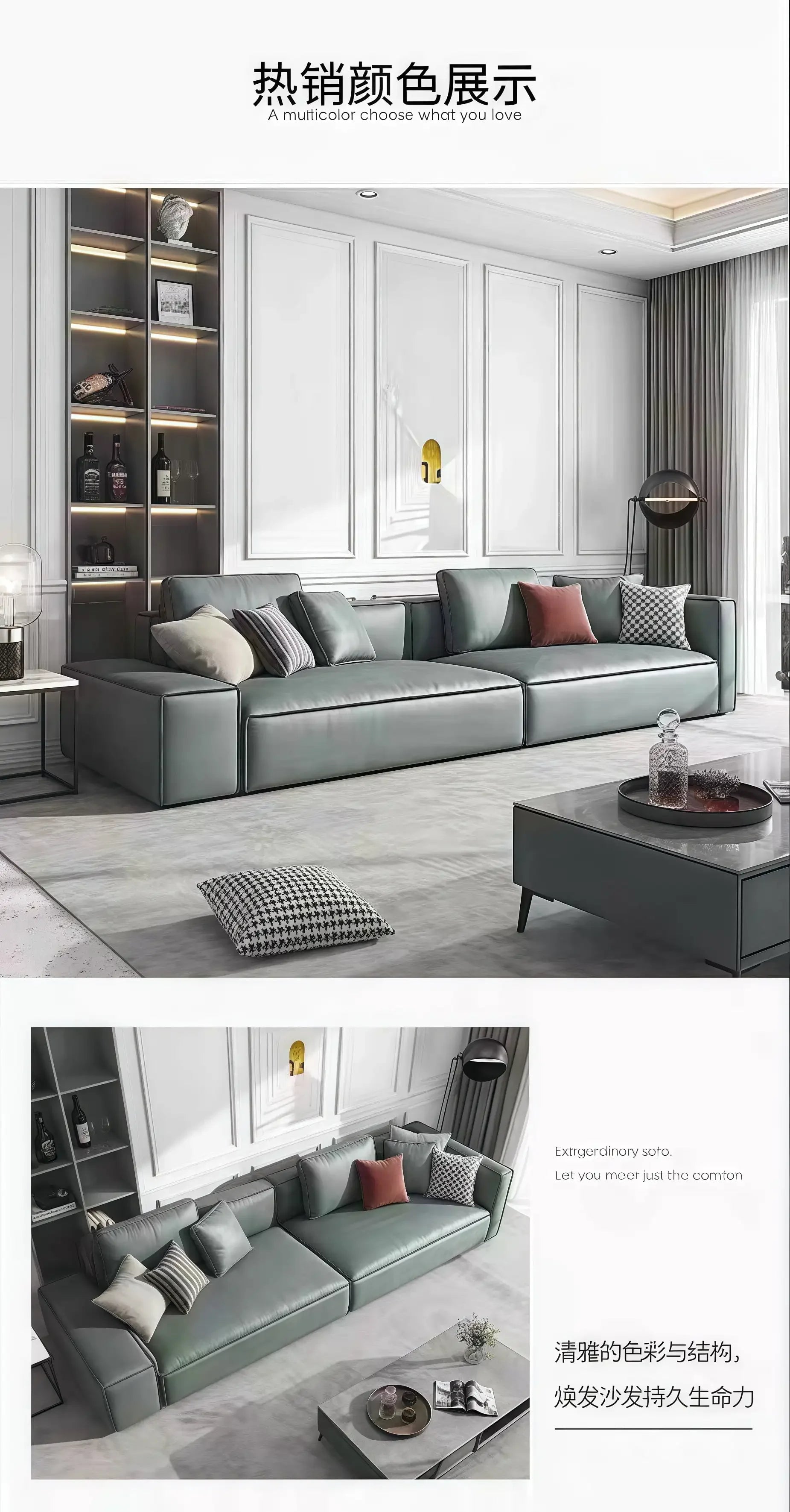 Cloud Couch Sofa – Deep Seat Fluffy Design