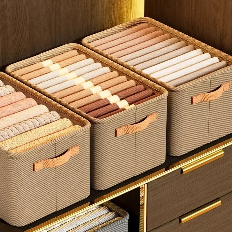 Thickened Clothes Organizer Storage Box