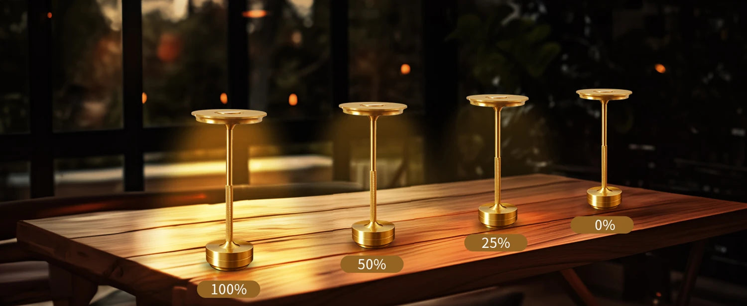 Wireless LED Desk Lamp – Rechargeable & Portable
